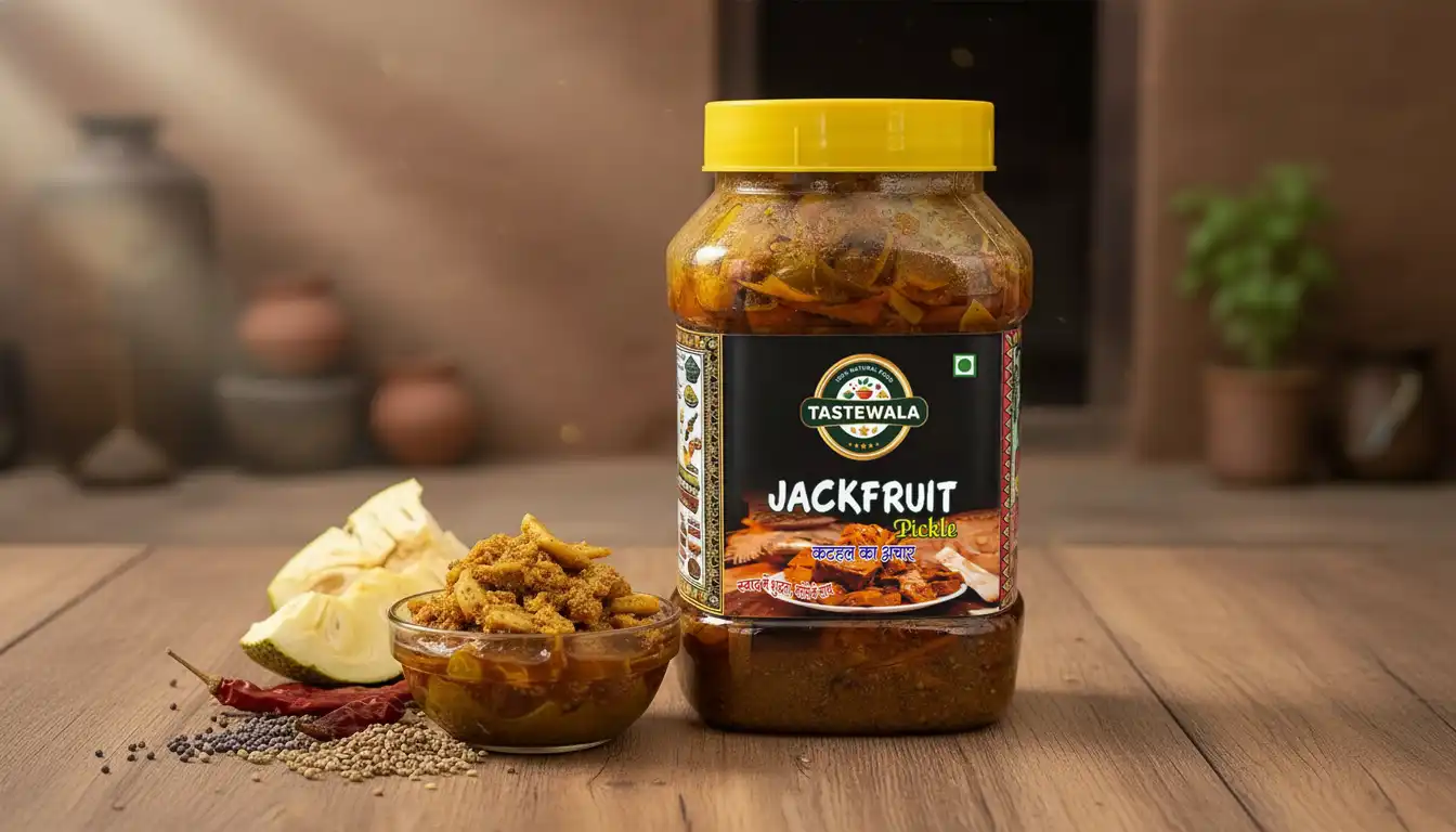 Authentic Jackfruit Pickle - Traditional Kathal ka Achar from Bihar